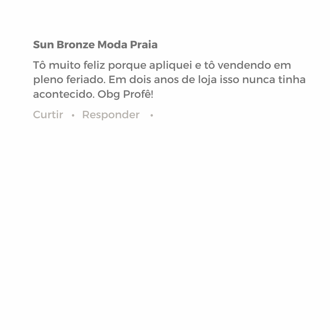 Que aula... Explodiu minha cabeça, virou a chave.... me fez pensar!!! Obrigadaaaa (2)